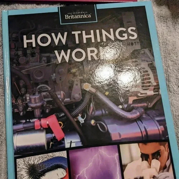 Encyclopedia Britannica How Things Work Planet Earth Transportation Set of 6 HC - Picture 7 of 12